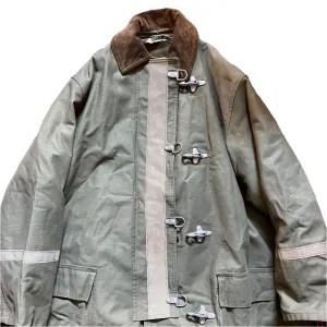 1980s U.S. Army Brill Brothers Fireman Jacket with Wool Liner