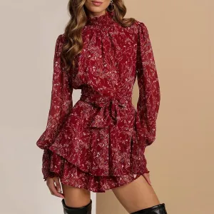 AMALIA FLORAL PRINT DRESS