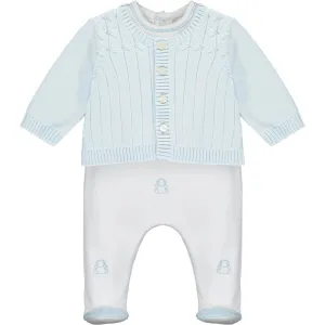 Archer Boys Babygrow and Cardigan