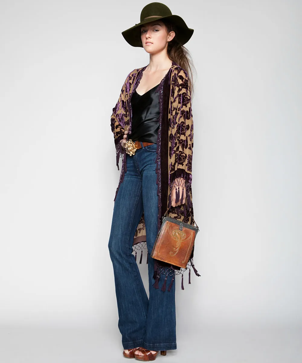 ASTRAL WEEKS VELVET KIMONO