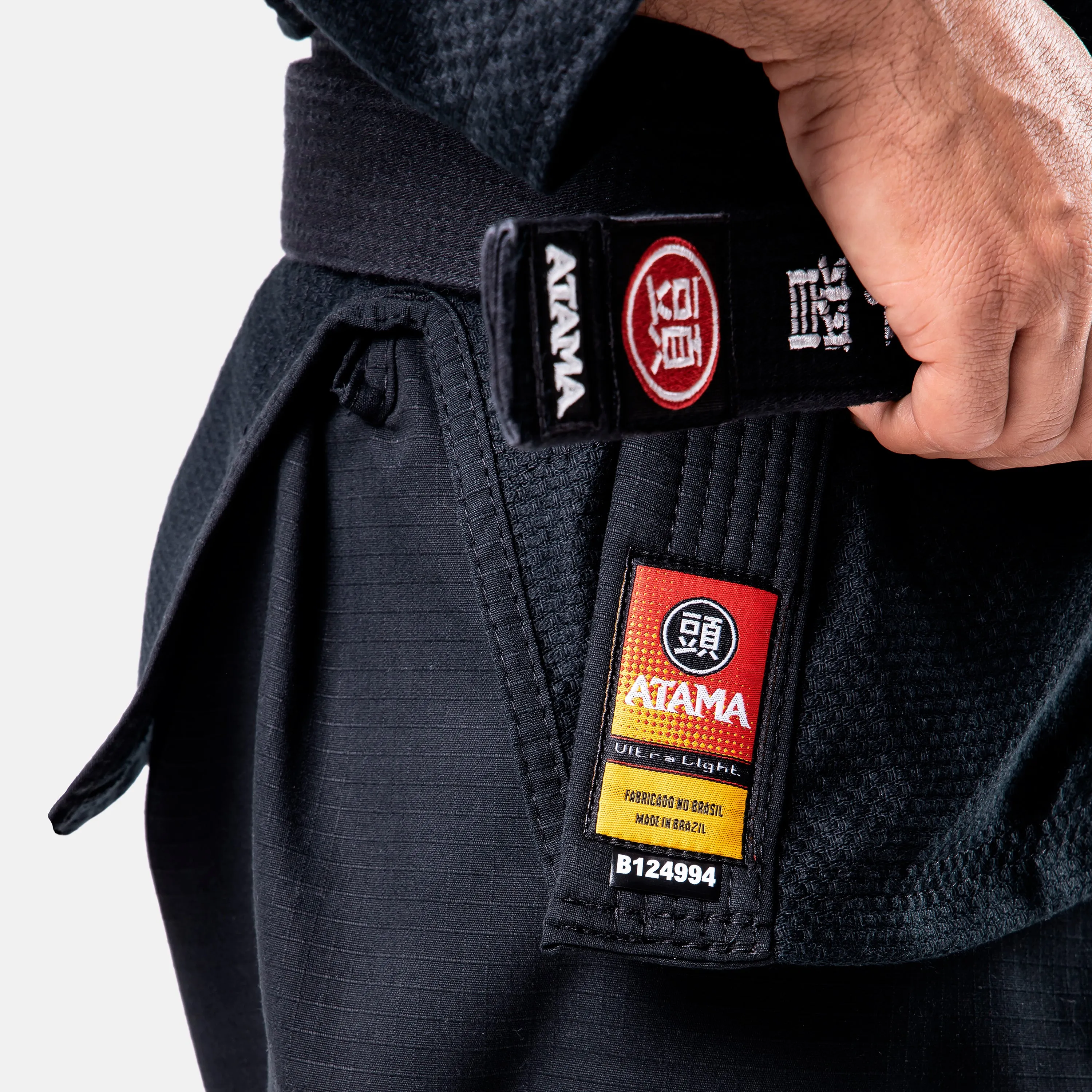 ATAMA BLACK ULTRA LIGHT SUNSET BJJ KIMONO