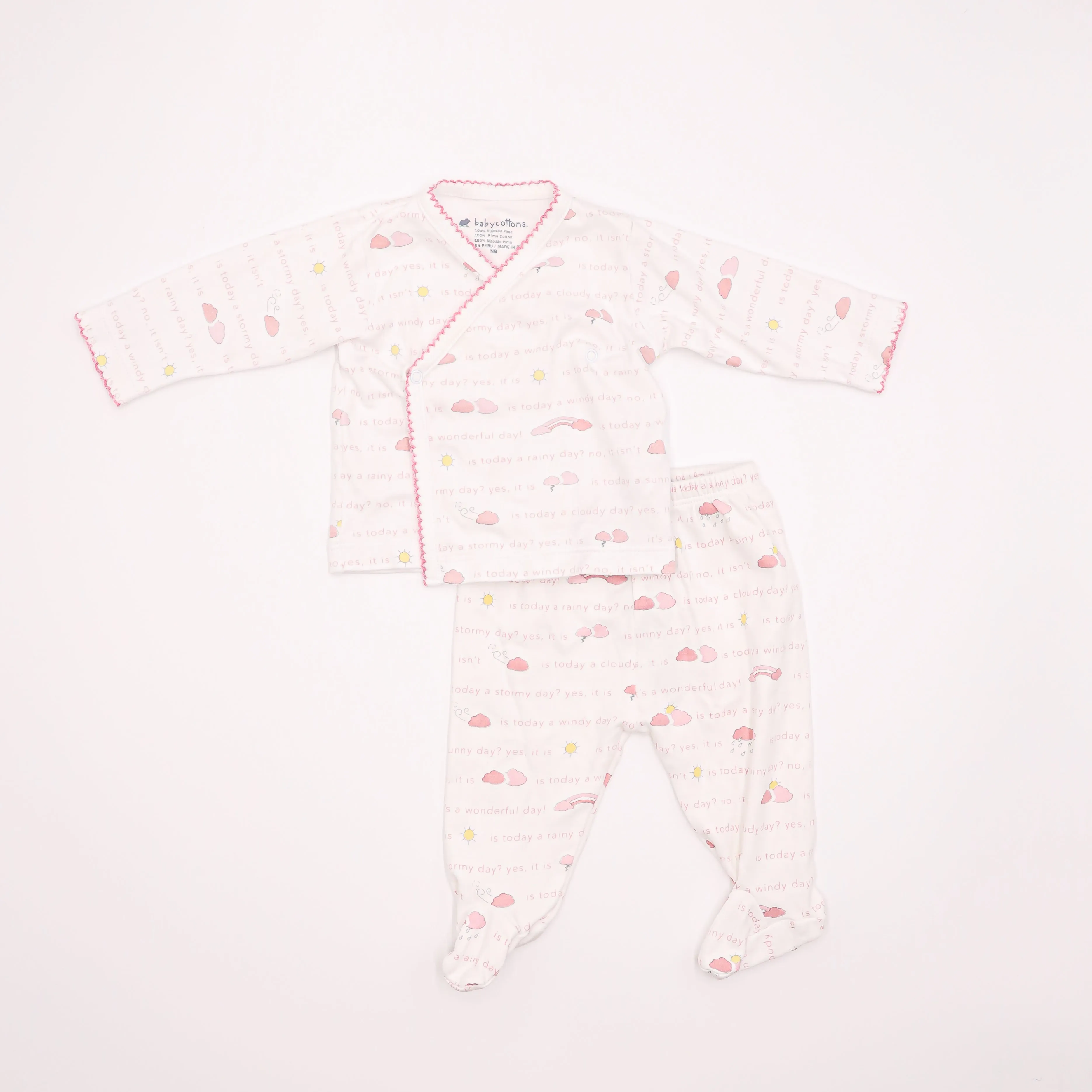 Babycotton Kimono Set