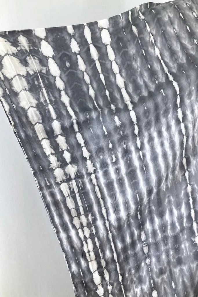 Bali Shibori - Grey Kimono Duster