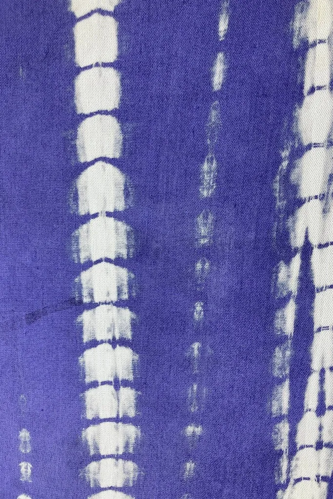 Bali Shibori - Violet Kimono Robe