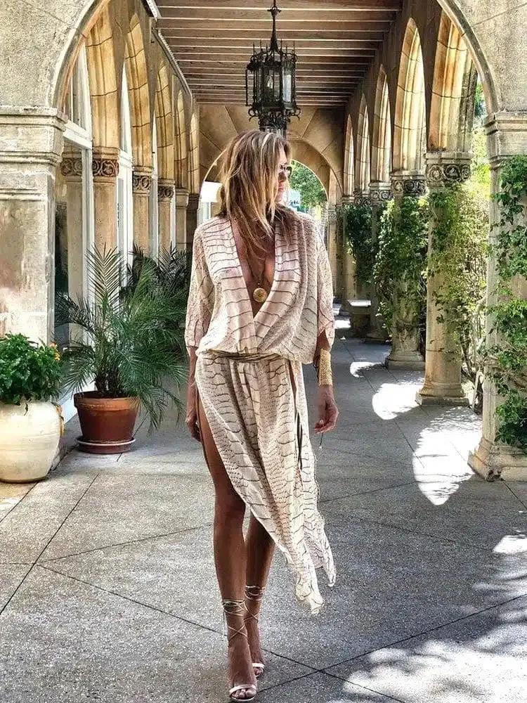 Beach Kimono Dress