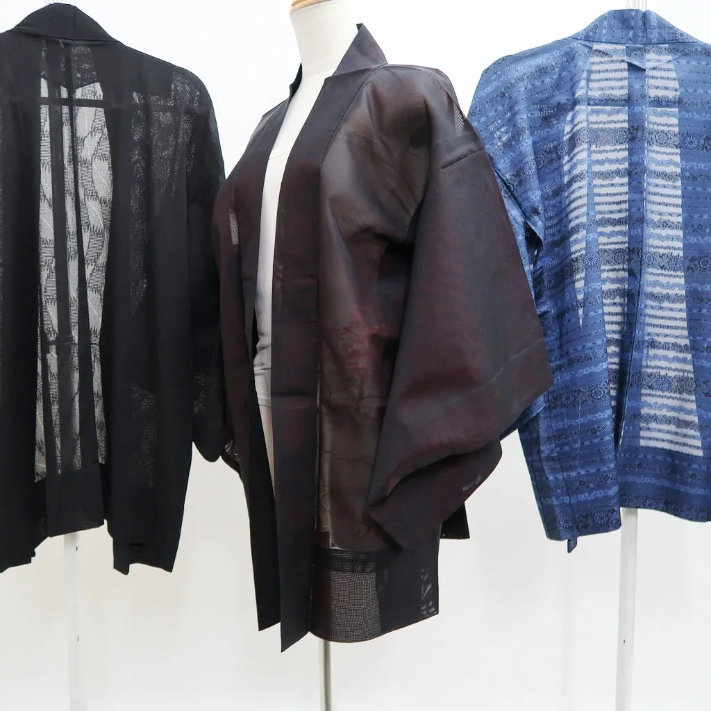 Bundle 12pcs Silk See-Through Haori Jacket Wholesale Bulk Free Shipping #621
