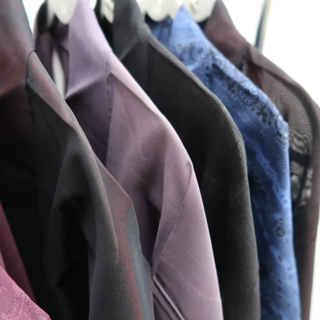 Bundle 12pcs Silk See-Through Haori Jacket Wholesale Bulk Free Shipping #621