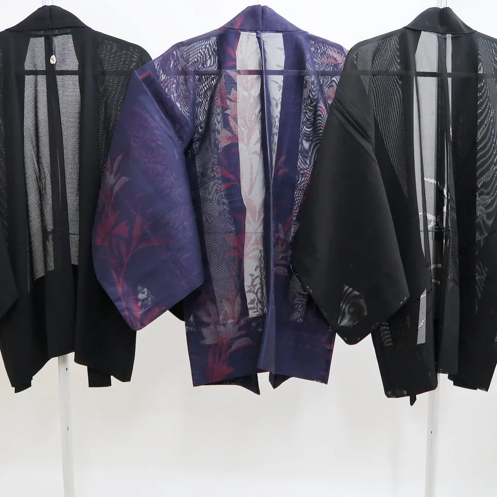 Bundle 12pcs Silk See-Through Haori Jacket Wholesale Bulk Free Shipping #621