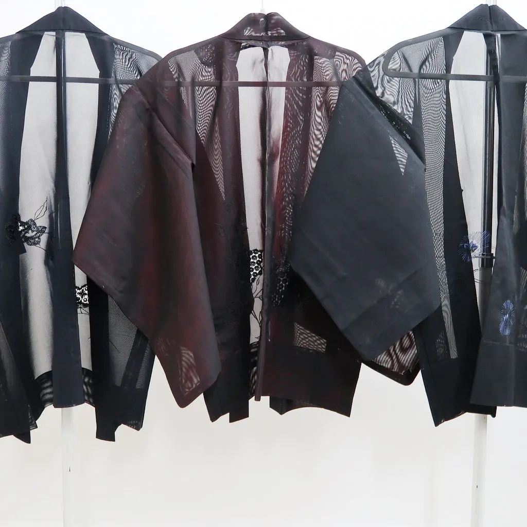 Bundle 12pcs Silk See-Through Haori Jacket Wholesale Bulk Free Shipping #622