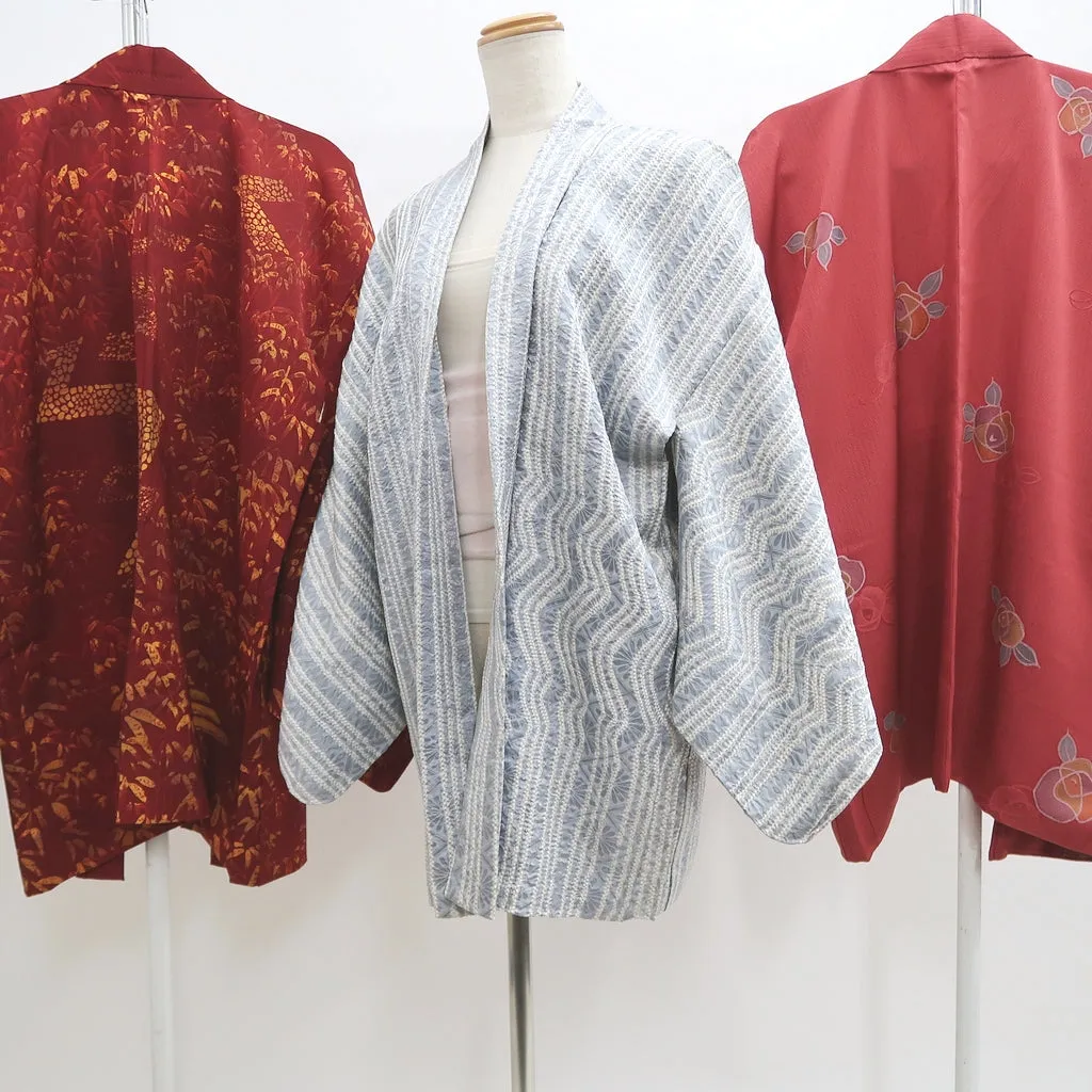 Bundle 15pcs Silk Haori Jacket Wholesale Bulk Free Shipping #412