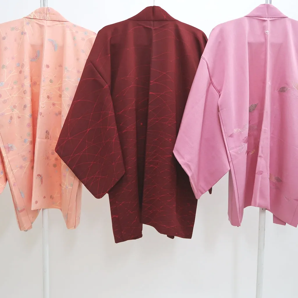 Bundle 15pcs Silk Haori Jacket Wholesale Bulk Free Shipping #412