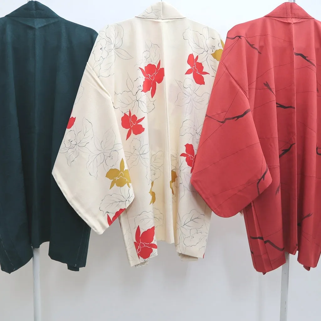 Bundle 15pcs Silk Haori Jacket Wholesale Bulk Free Shipping #530