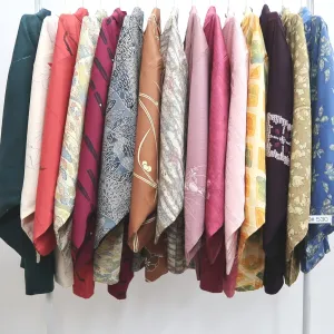 Bundle 15pcs Silk Haori Jacket Wholesale Bulk Free Shipping #530