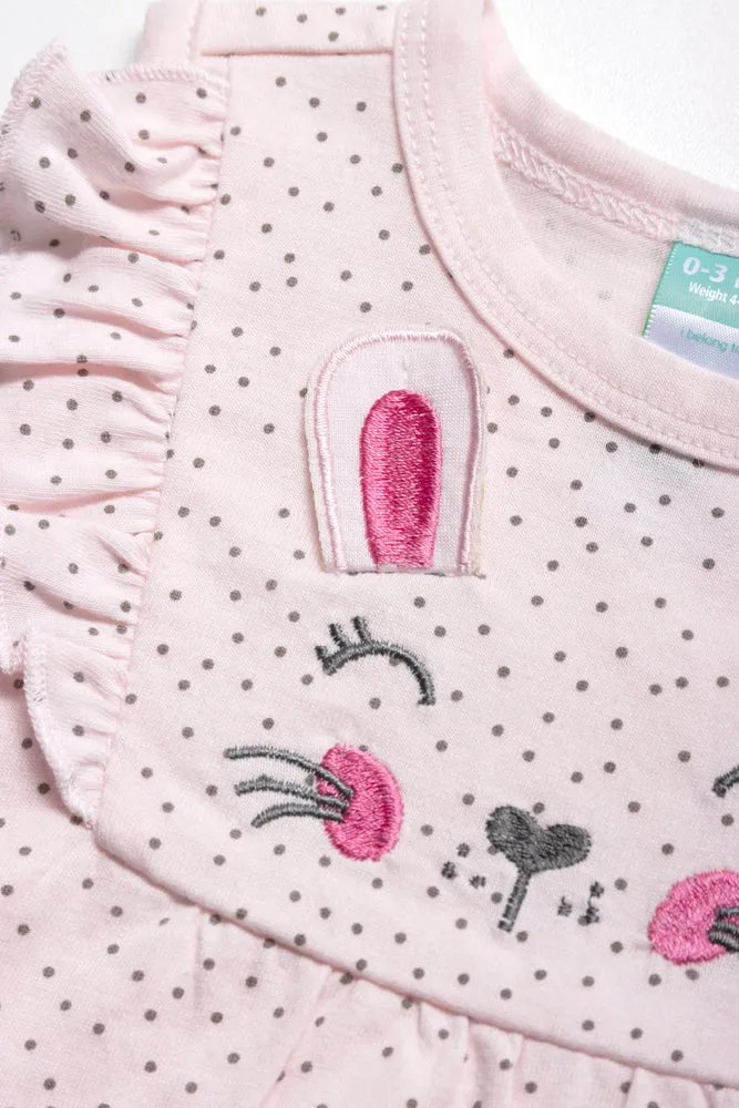 Bunny Romper Pink