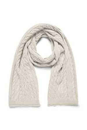 Cabel Knit Scarf