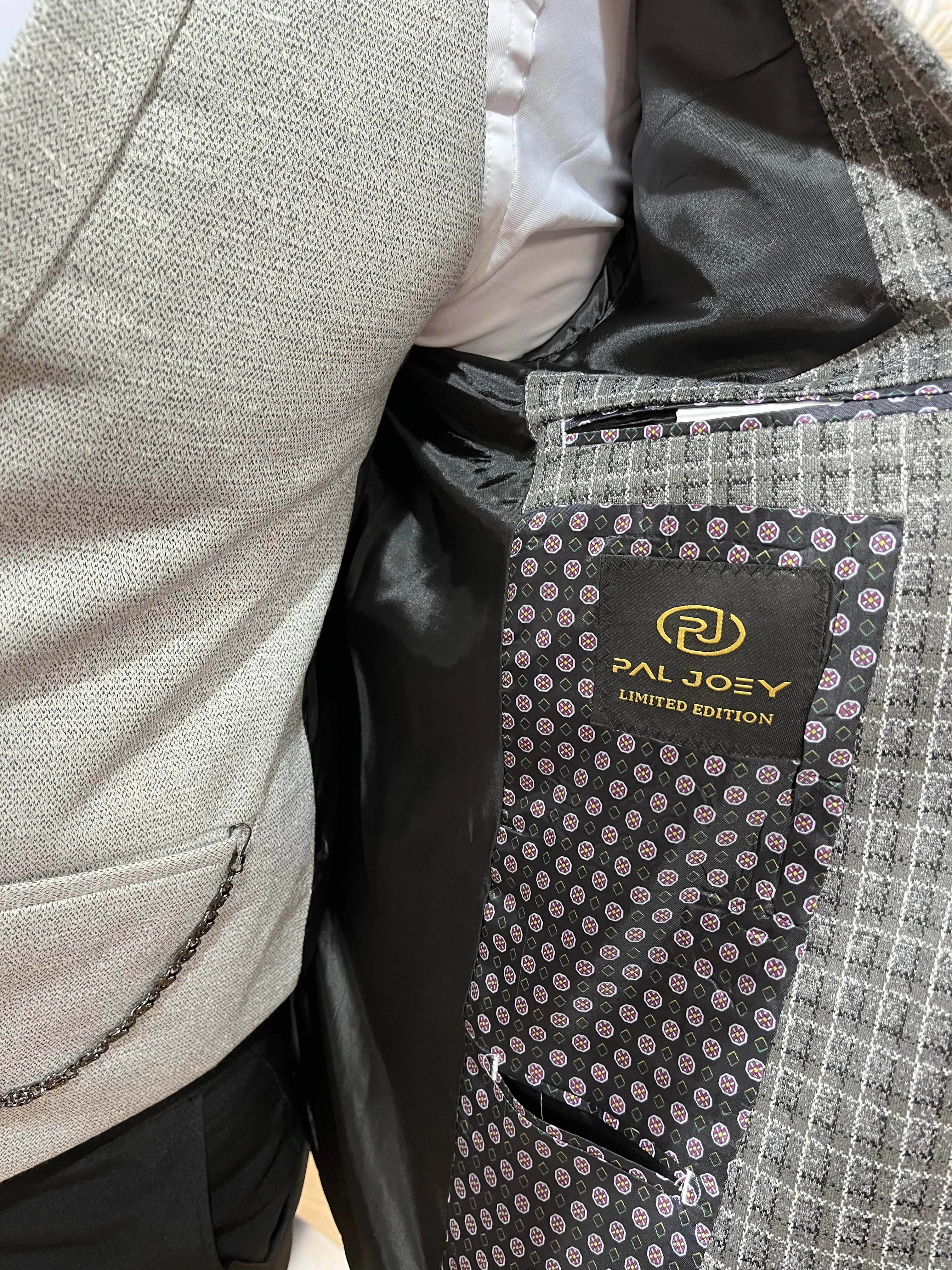 Carlos - Charcoal Grey 3 Piece Suit