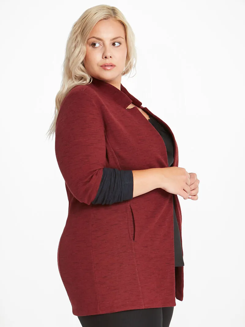 Color Block Me Jacket in Sumac