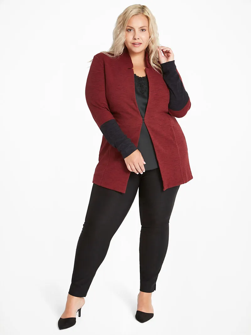 Color Block Me Jacket in Sumac