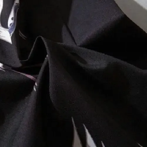 Cranes Flying Japanese Style 3/4 Sleeve Kimono