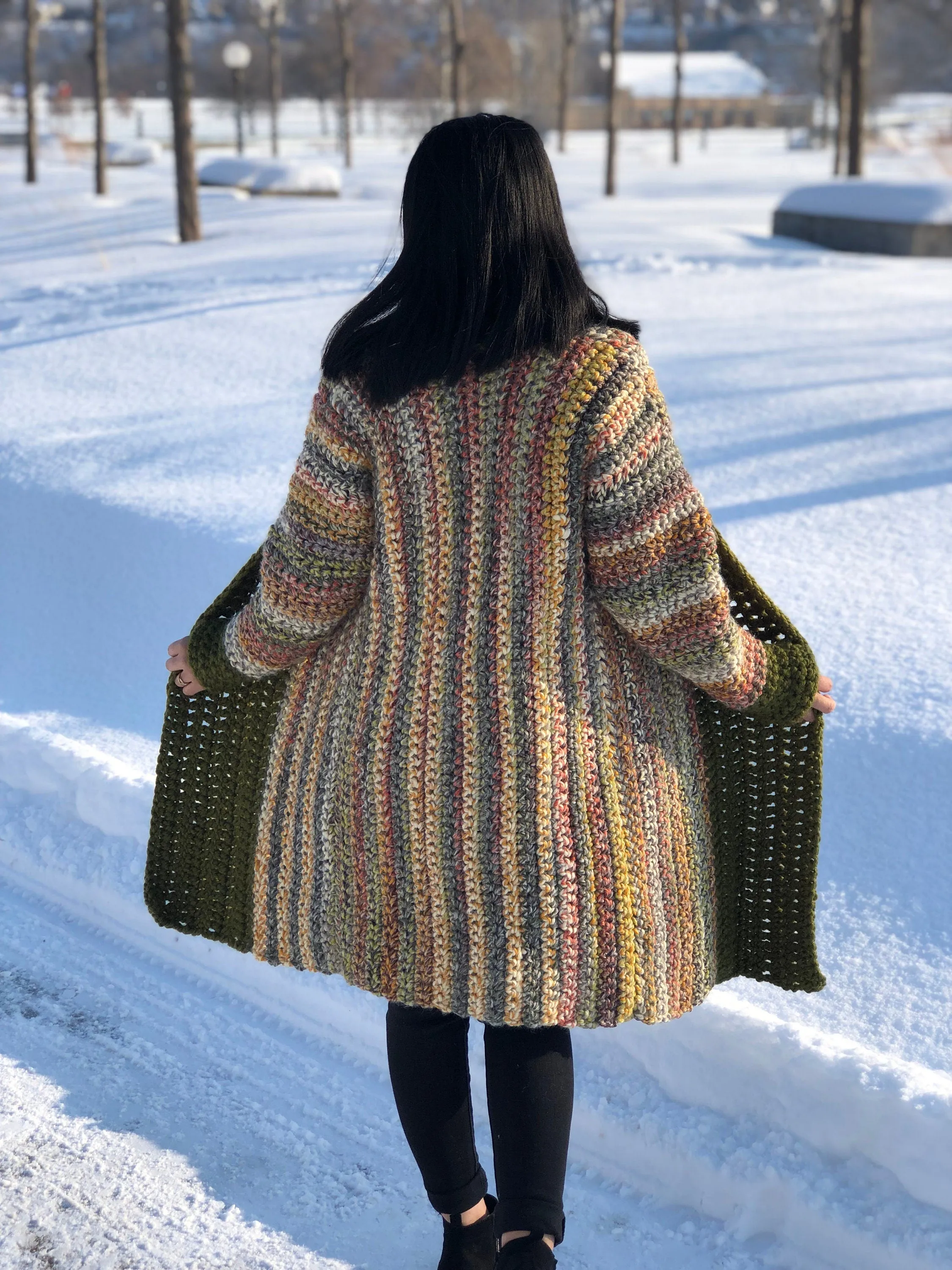 Crochet cardigan pattern pdf & tutorial us women&#39;s XS( S, M, L, XL, XXL ), crochet cardigan, crochet long cardigan, crochet cardigan pattern