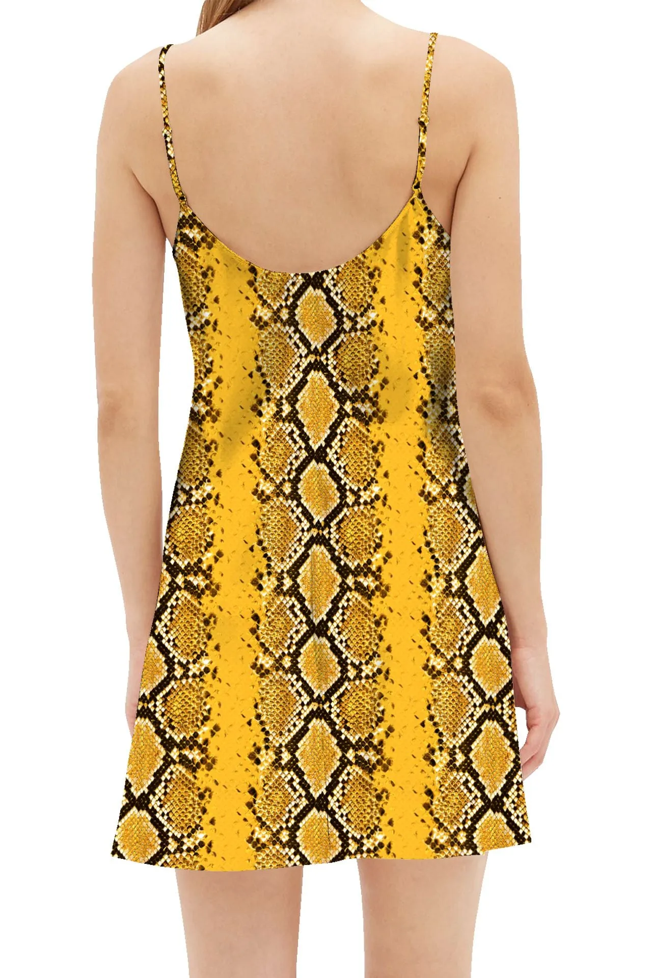 Cupro Sustainable Mini Camisole Slip Dress