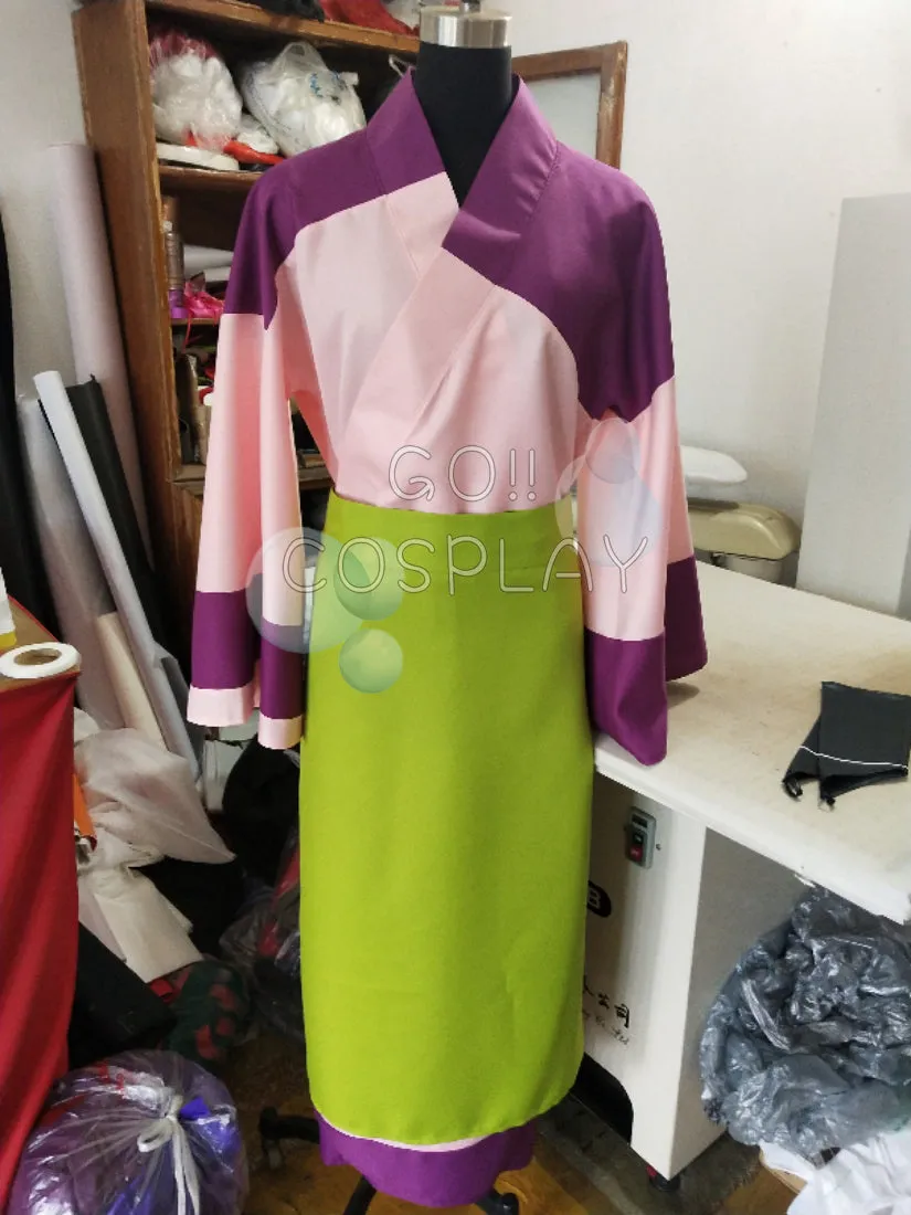 Customize InuYasha Sango Cosplay Costume