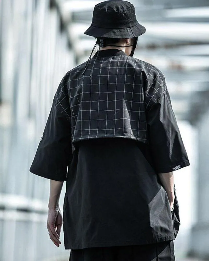 Darkwear Embroidery Ribbon Samurai Kimono