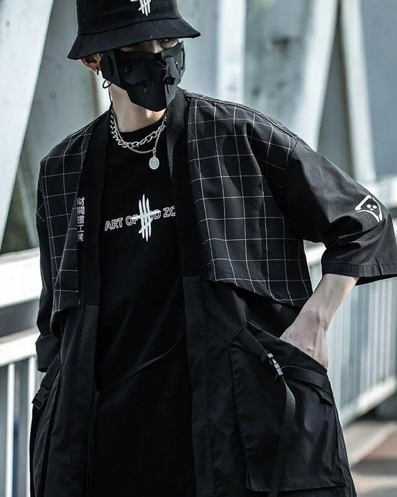 Darkwear Embroidery Ribbon Samurai Kimono