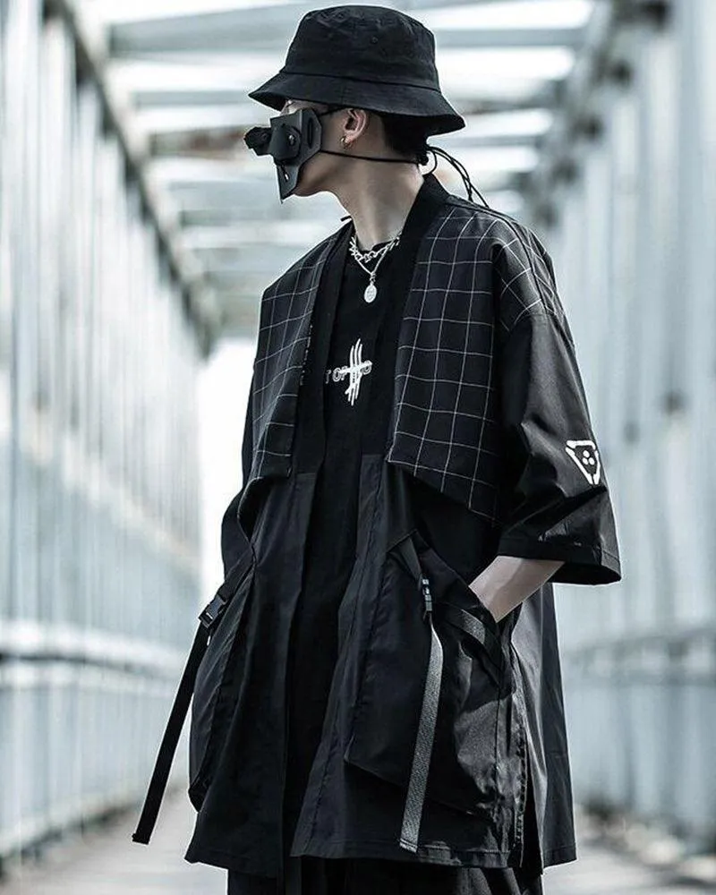 Darkwear Embroidery Ribbon Samurai Kimono