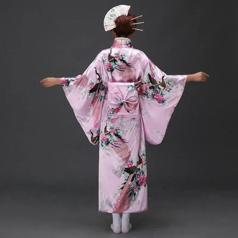 Déguisement Kimono Japonais Femme