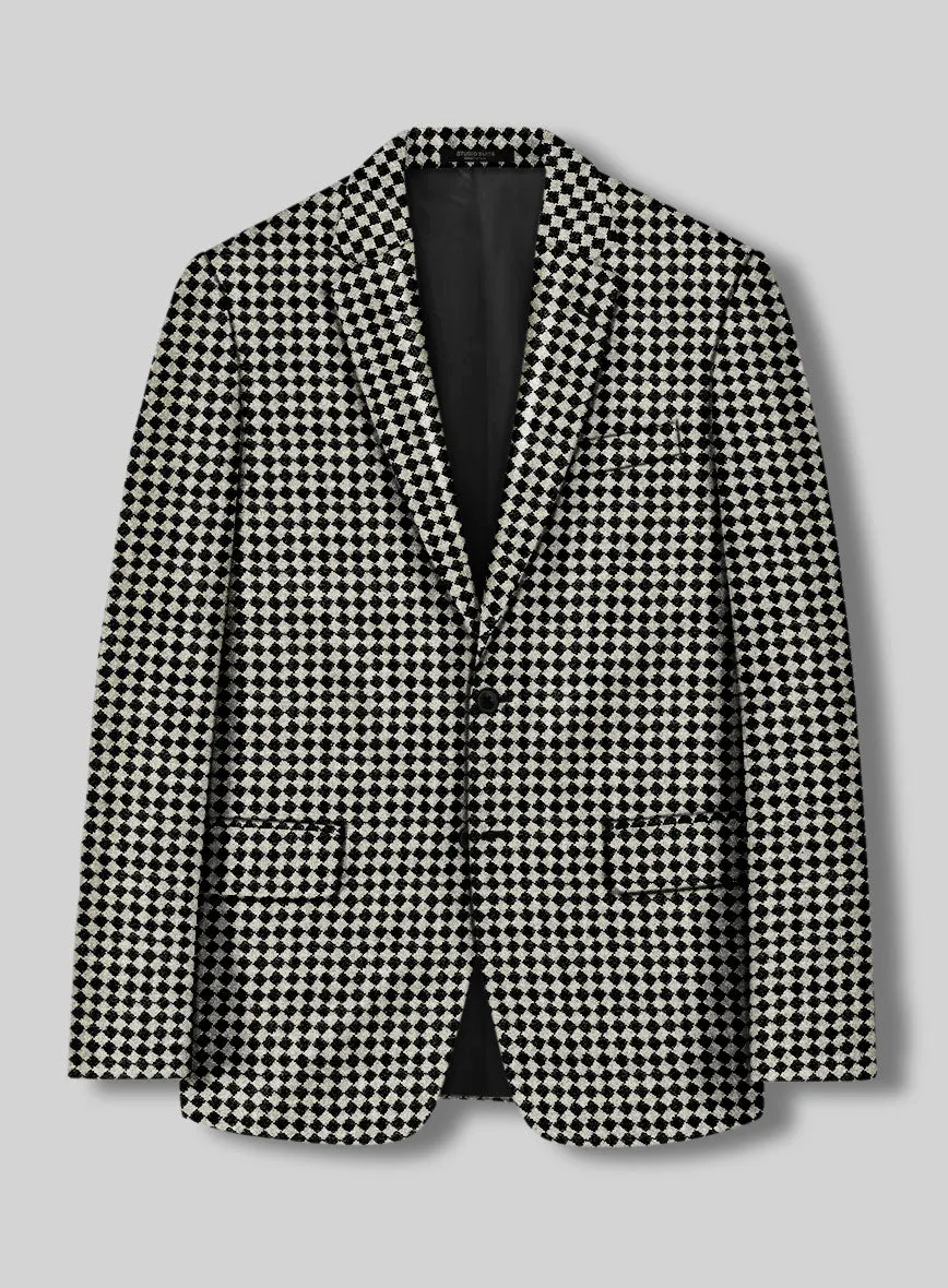 Diamond Noir Tweed Suit