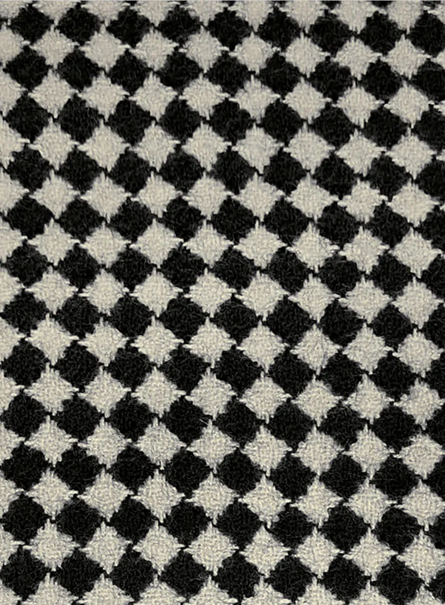 Diamond Noir Tweed Suit