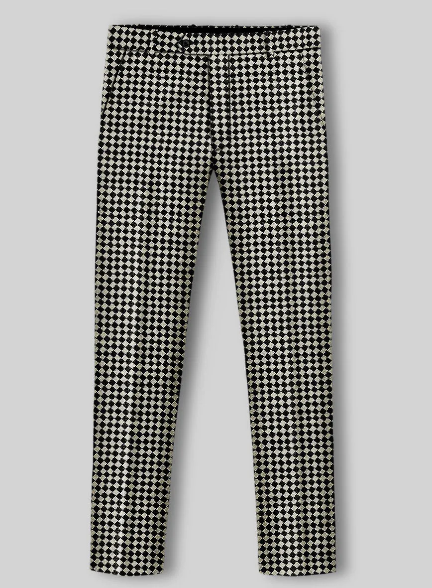 Diamond Noir Tweed Suit