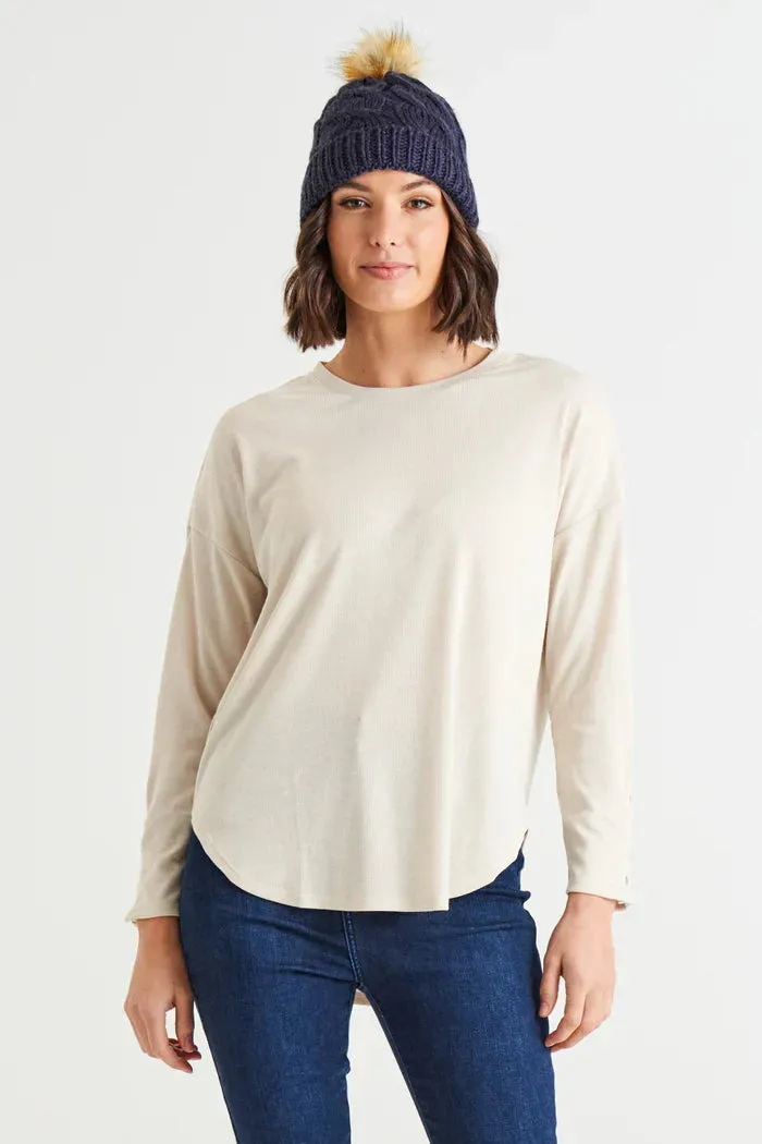 Elsie Beanie - Oat