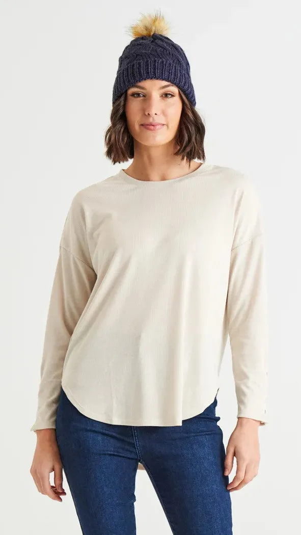 Elsie Beanie - Oat
