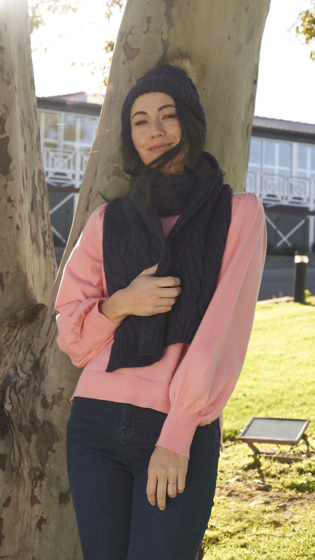 Elsie Beanie - Oat