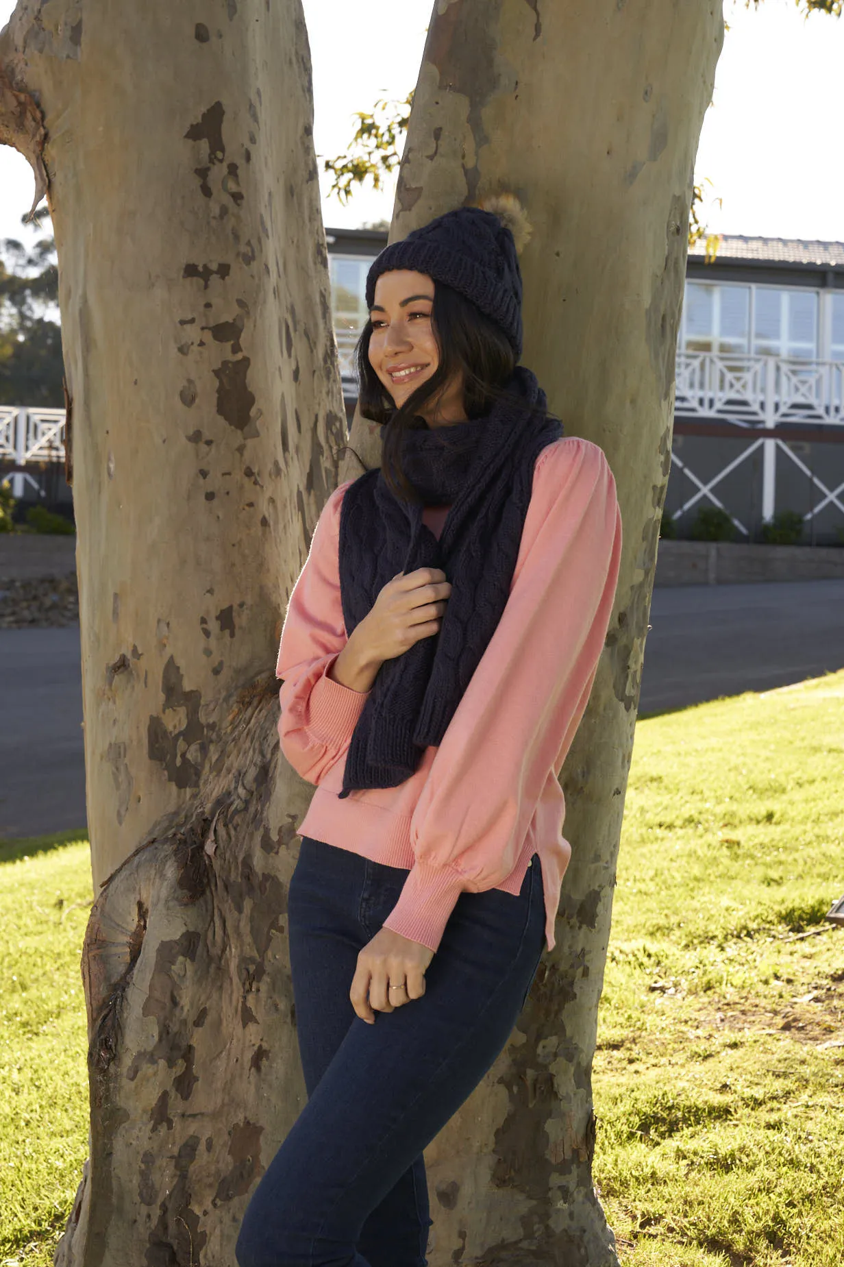 Elsie Beanie - Oat