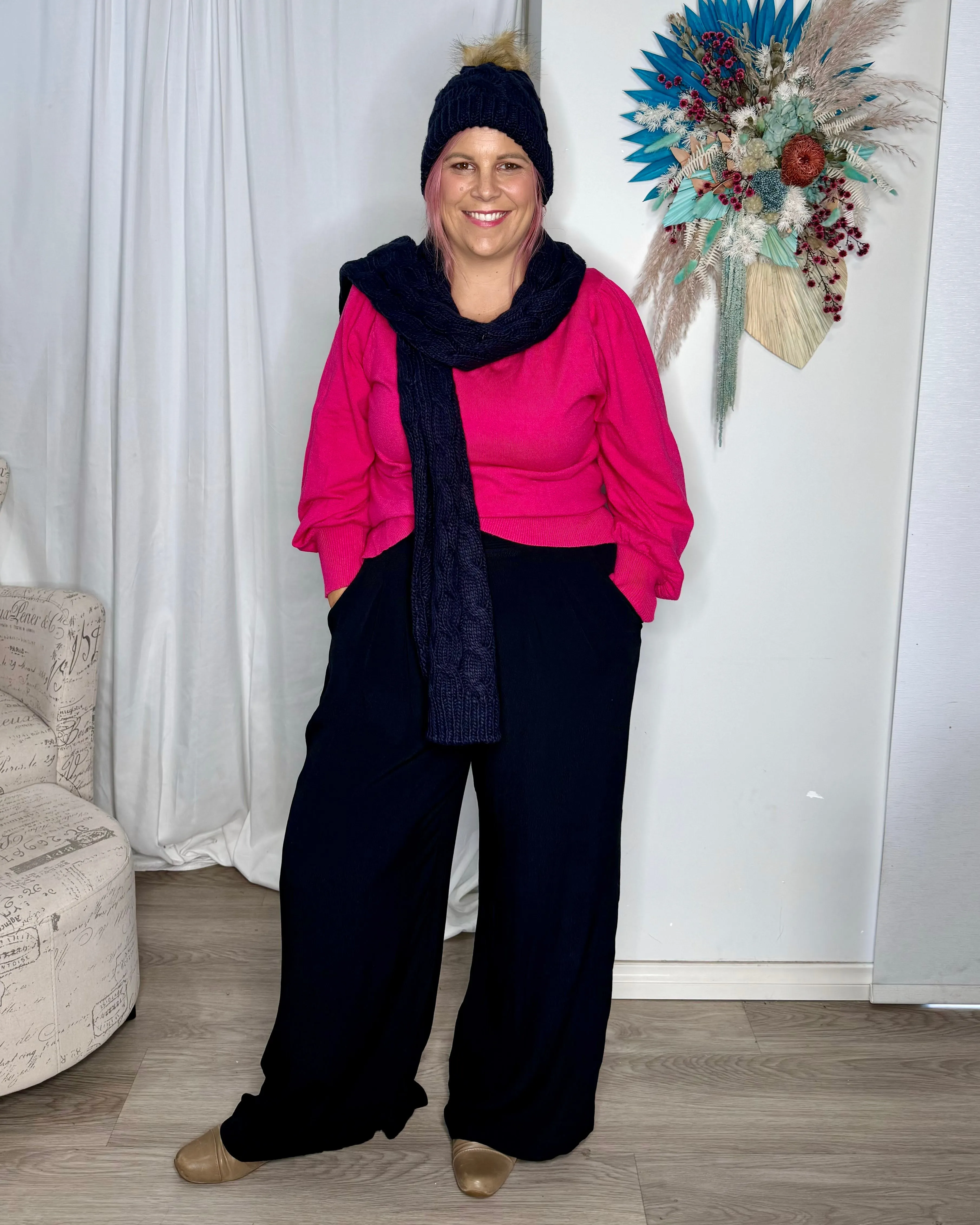 Elsie Beanie - Oat