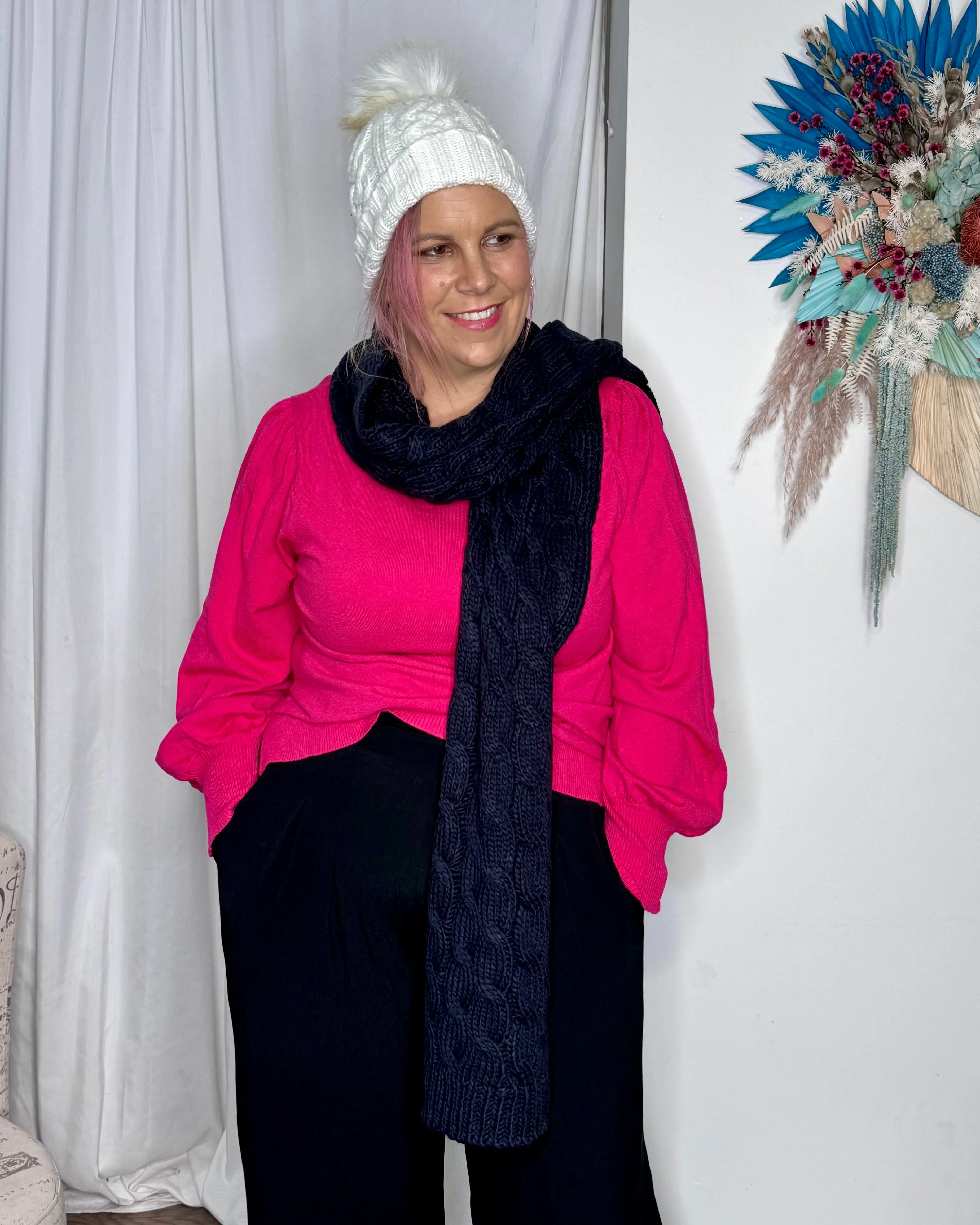 Elsie Beanie - Oat