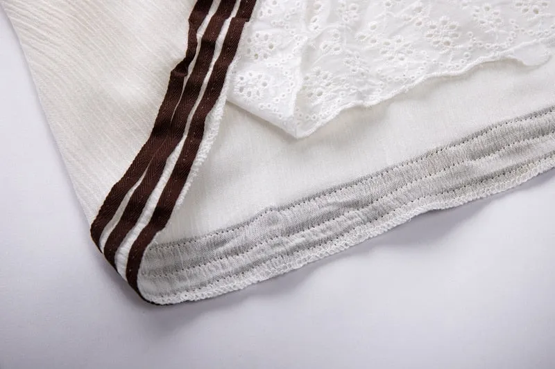 Embroidered Gypsy Cotton Skirt