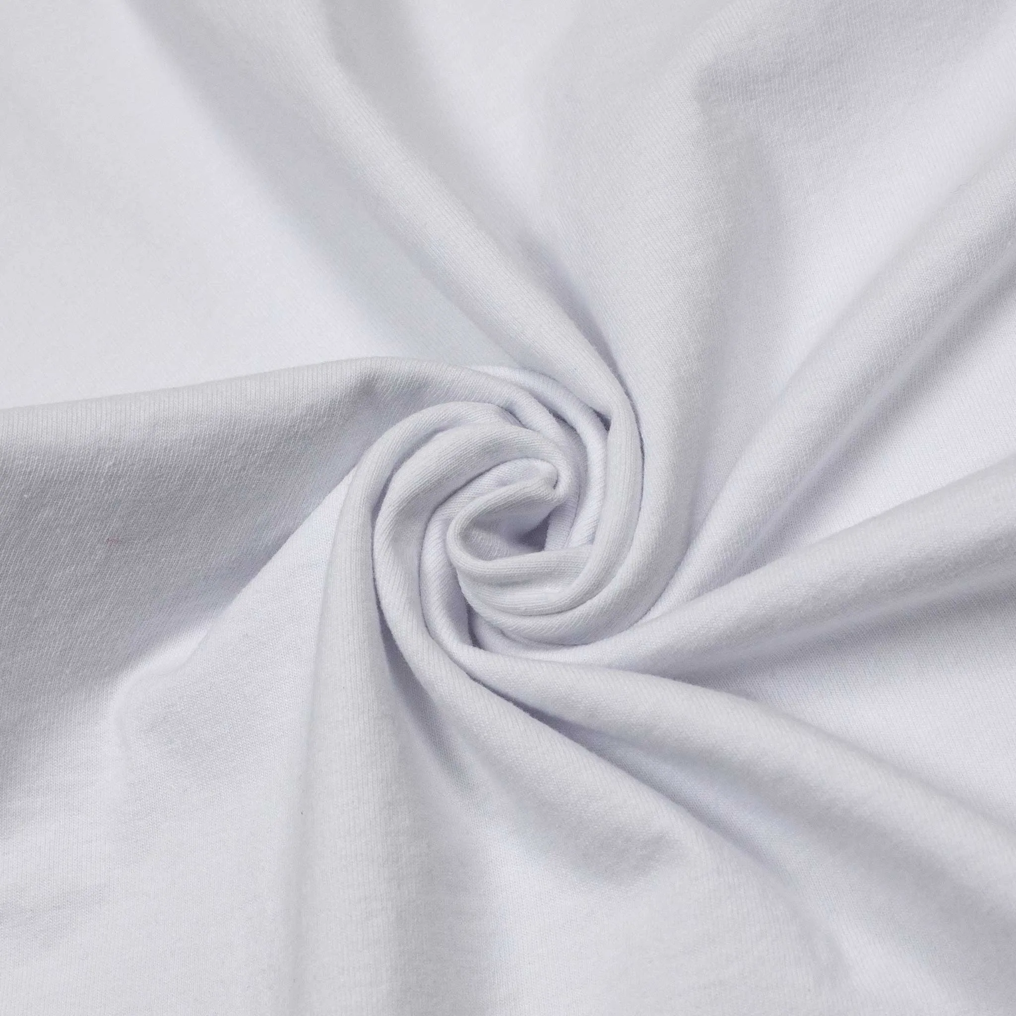 Exclusive Cinta border tee in white cotton