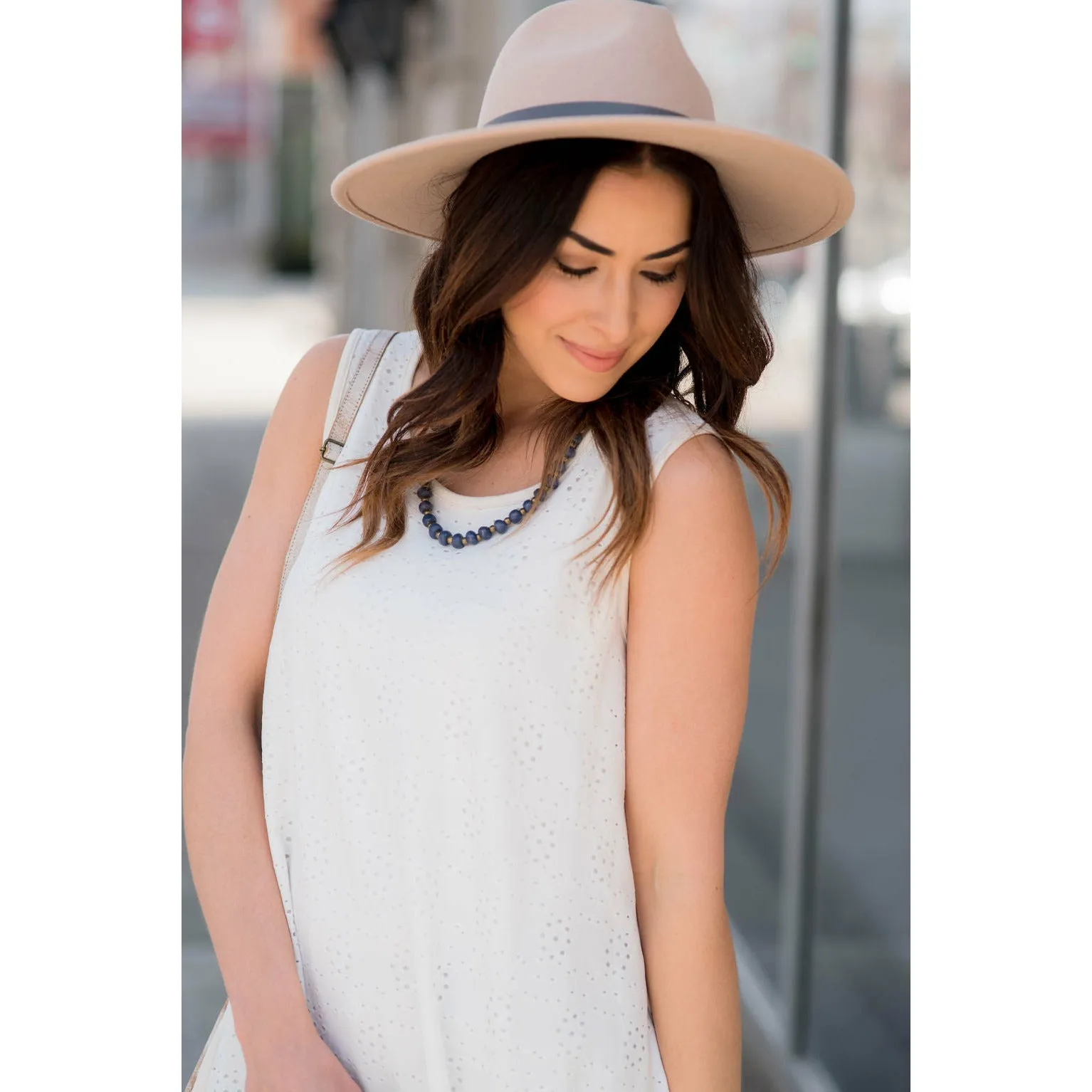 Eyelet Front Tank