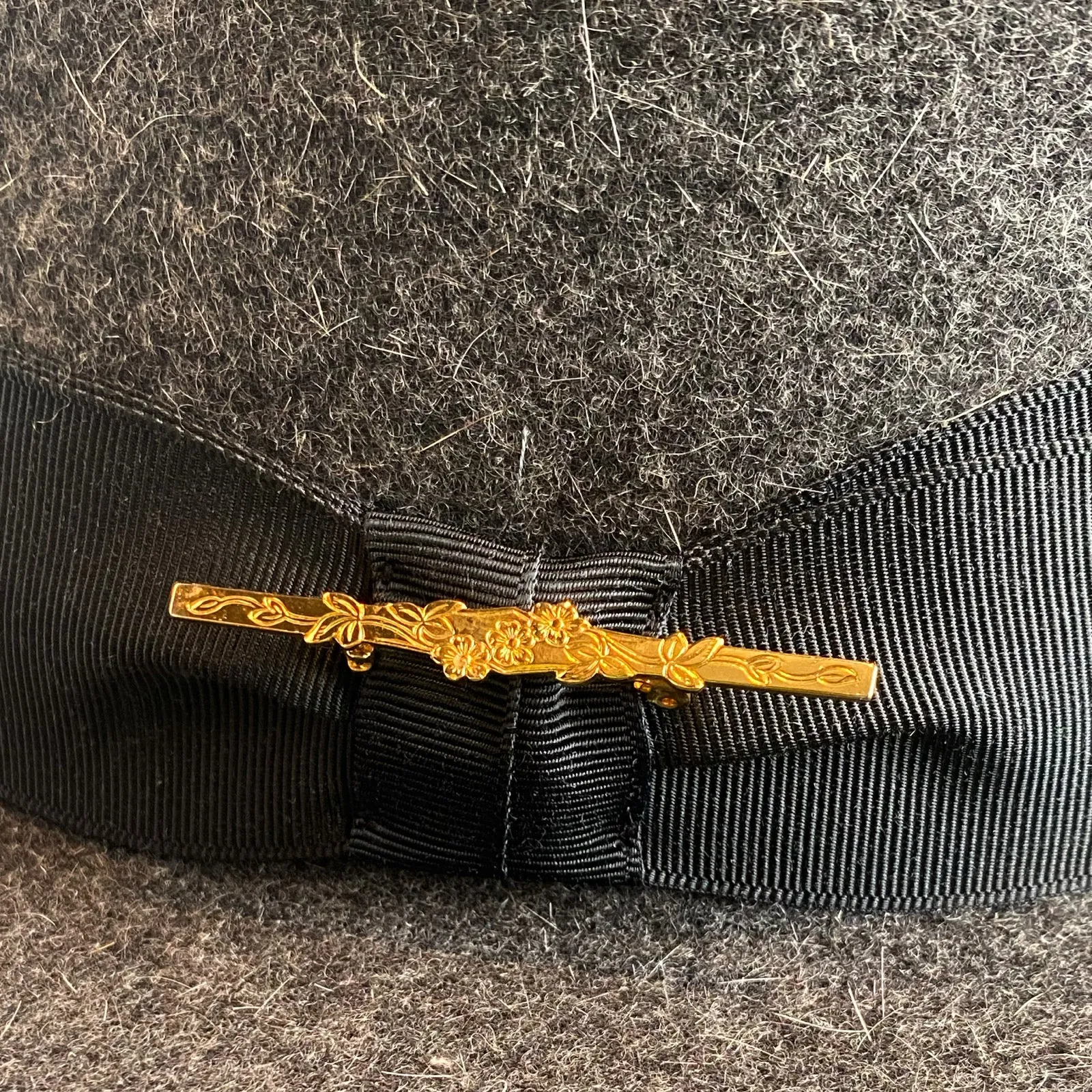 Floral Bar Pin