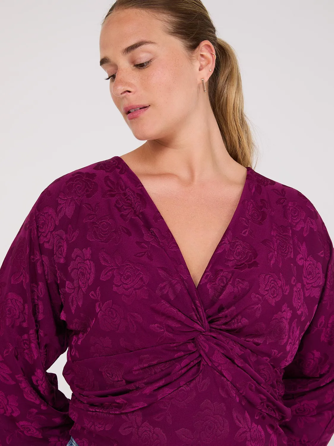 Front Knot Kimono