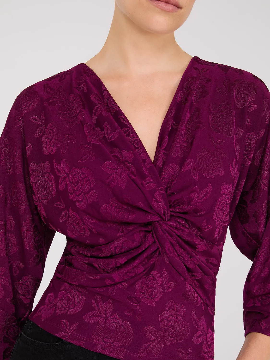 Front Knot Kimono