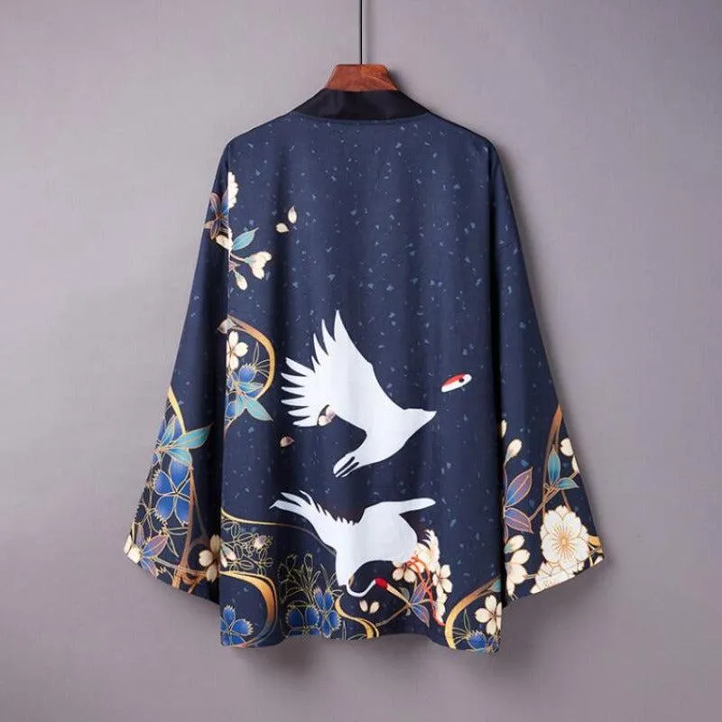 Gilet Kimono Court Femme