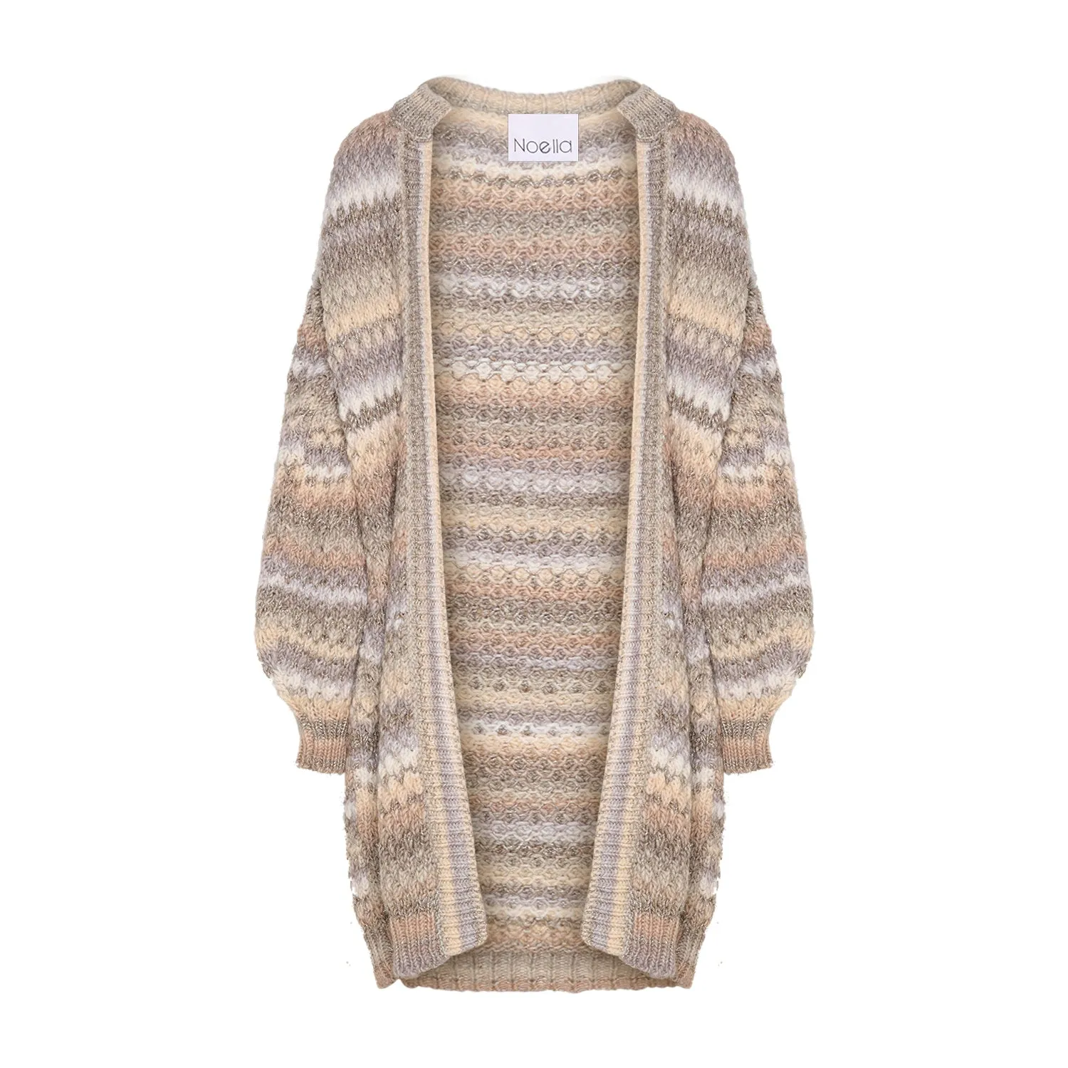 Gio Cardigan - Sand Mix Lurex