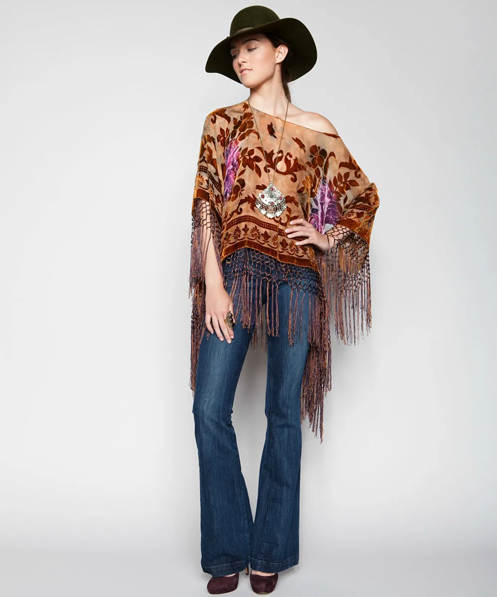HEAVENS KALEIDOSCOPE KIMONO TOP