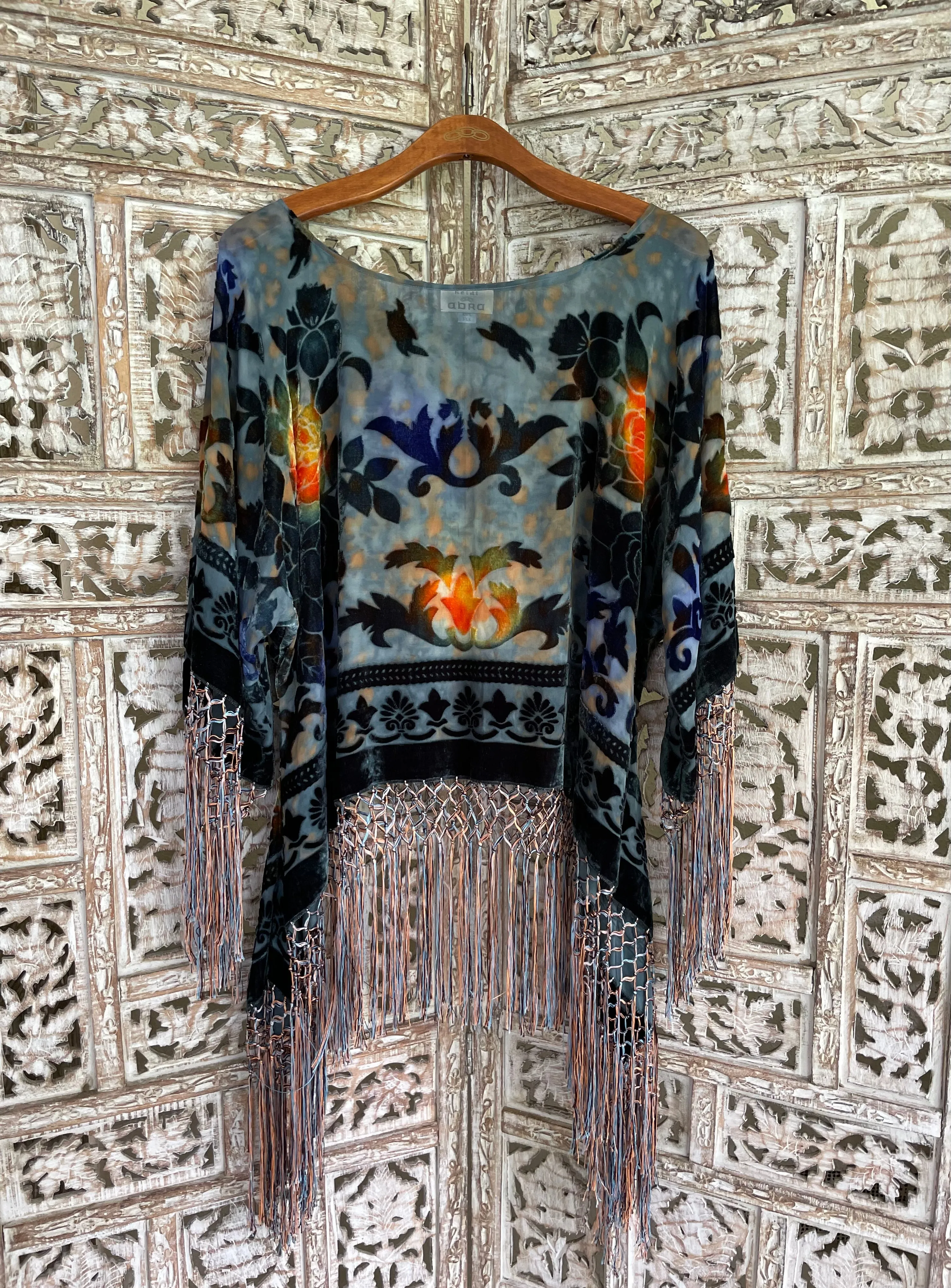 HEAVENS KALEIDOSCOPE KIMONO TOP