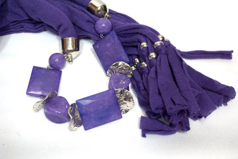 Imitation Jade Beads Pendants Fashion Scarf Wholesale